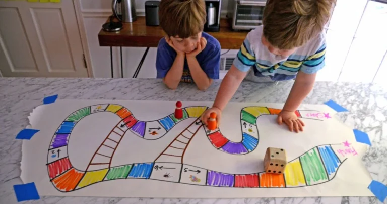 DIY Board Games for Family Learning